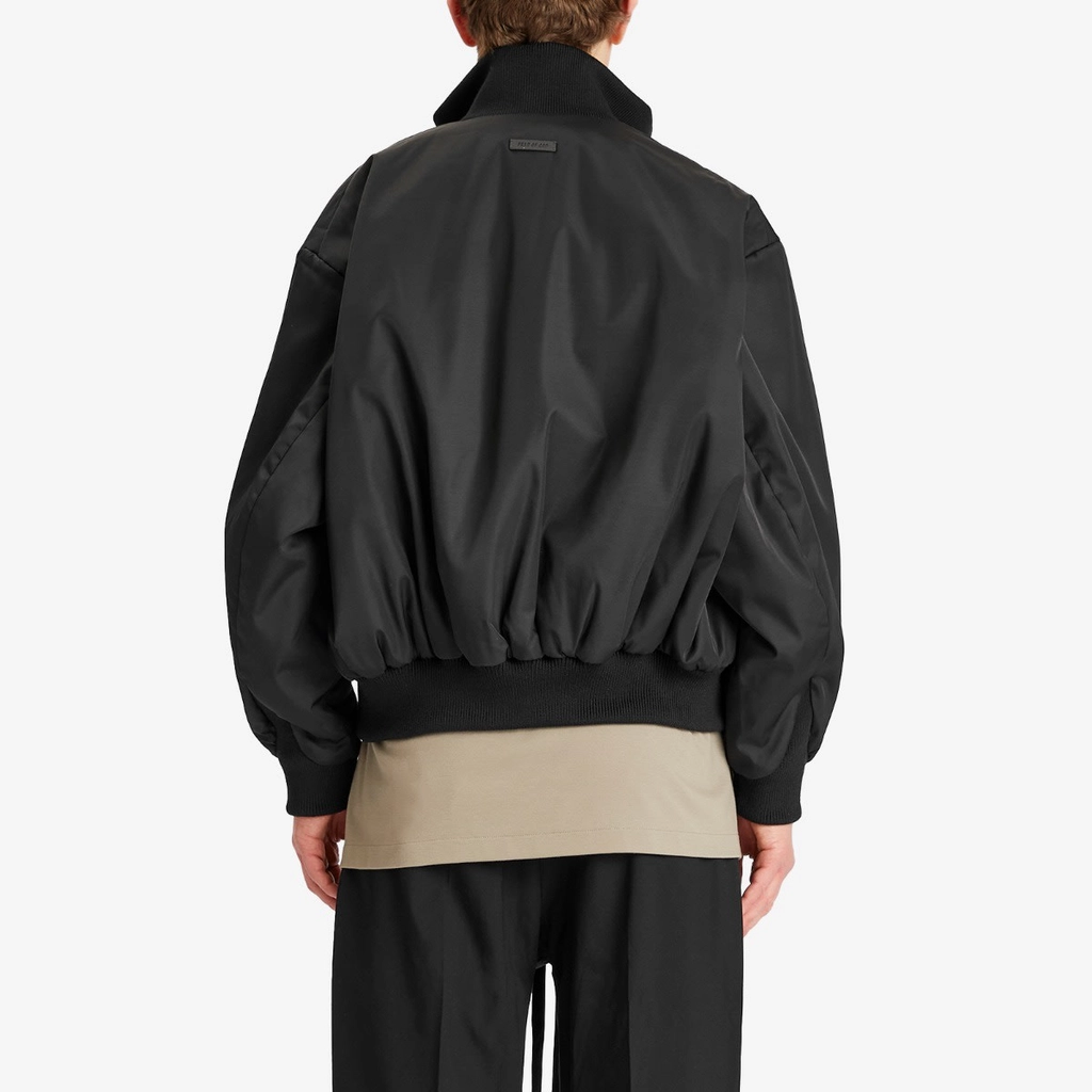 Fear of God Men's High Neck Bomber Jacket Black